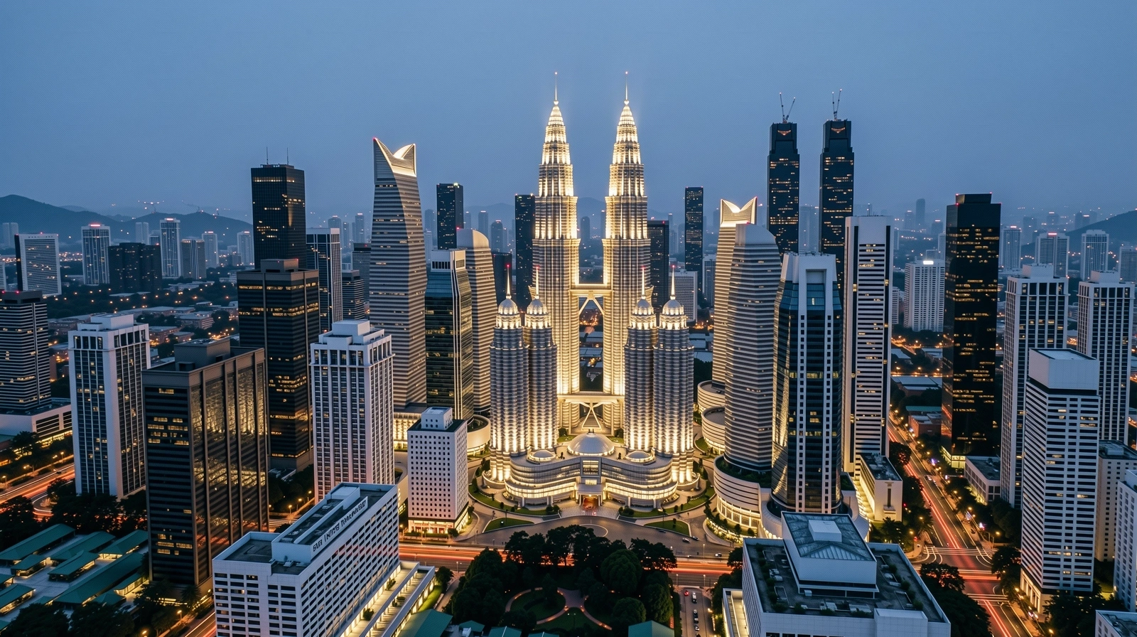 Kuala Lumpur Urban Intelligence Backdrop